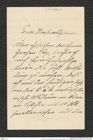 Nachlass Franz Steindachner, Brief von Hugo Dostal an Franz Steindachner (08.01.1906), Inv.Nr. 116.01, Seite 1